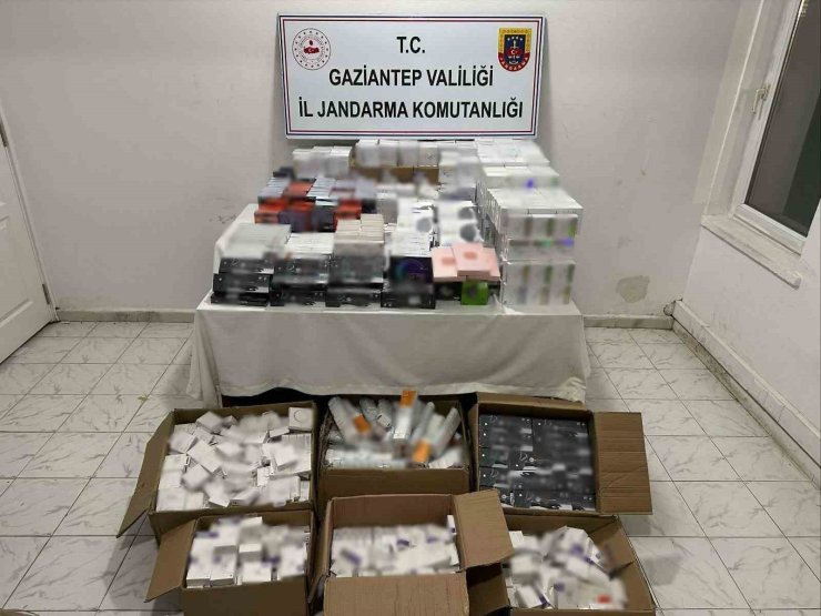 Gaziantep’te 2 milyon lira değerinde kaçak malzeme ele geçirildi