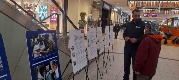 Espark’ta deprem farkındalık sergisi düzenlendi