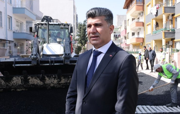 Başkan Vekili Şener, asfaltlama çalışmalarını denetledi