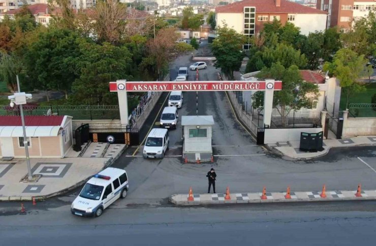 Aksaray’da yakalanan 244 aranan şahıstan 67’si cezaevine gönderildi