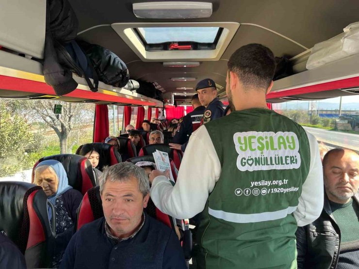 Yeşilay Derneği Aydın Şubesi’nden farkındalık etkinliği