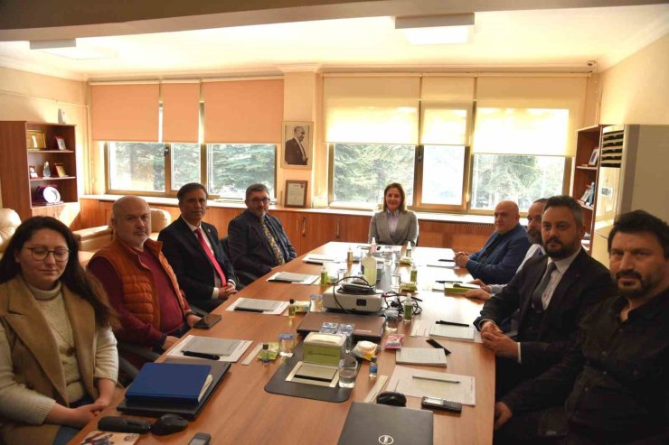 BŞEÜ Rektörü Kaplancıklı, önemli projeler için görüş alışverişinde bulunuldu