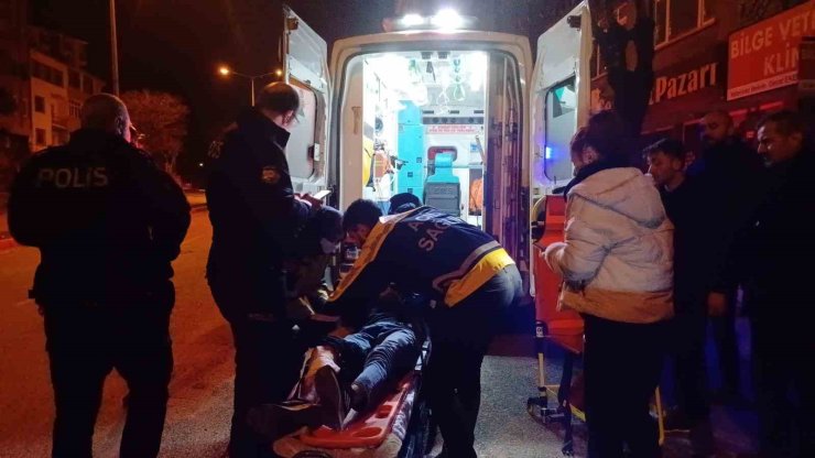 Çorum’da silahla vurulan şahıs yaralandı