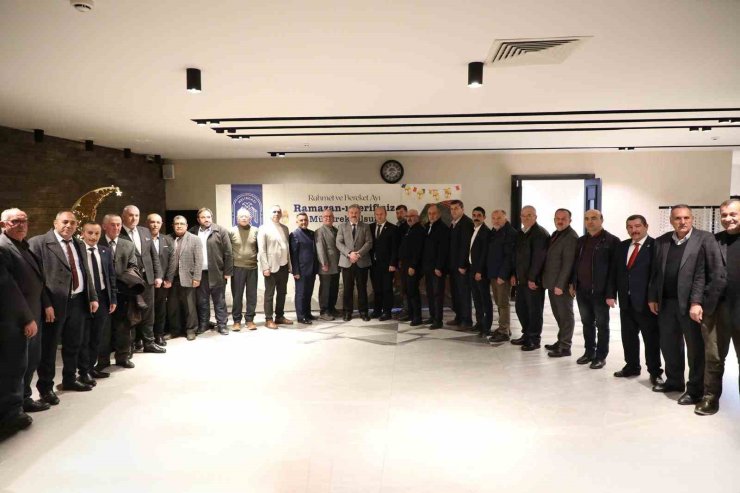 Başkan Palancıoğlu muhtarlarla bir araya geldi