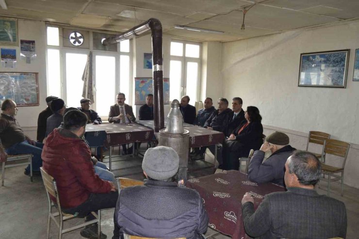 Kaymakam Ateş, Eskihisar Mahallesi sakinleri ile bir araya geldi