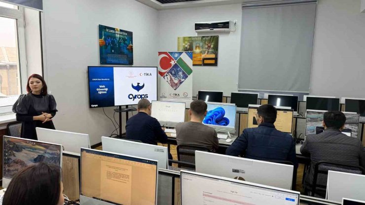 TİKA’dan Özbekistan’da siber güvenlik eğitimi