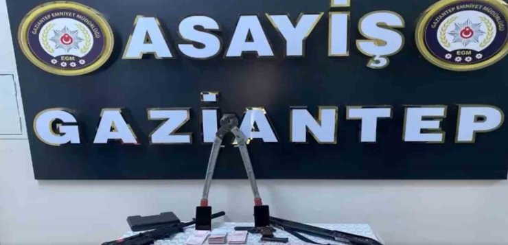 Gaziantep’te hırsızlık yapan 17 şahıs tutuklandı