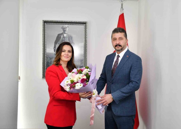 Kadınlar gününde TÜİOSB’ye anlamlı ziyaret