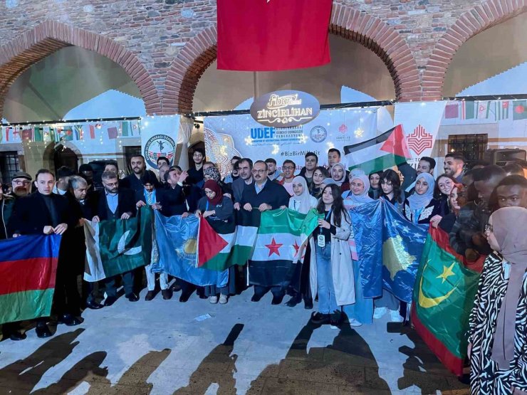 Aydın’da uluslararası öğrenciler iftarda buluştu