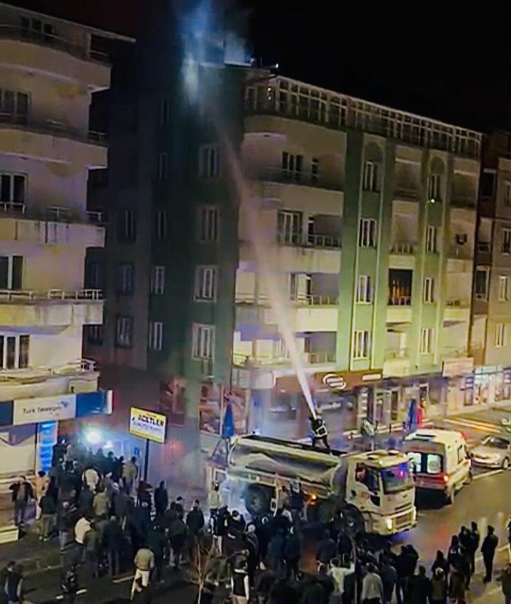 Hizan’da korkutan yangın