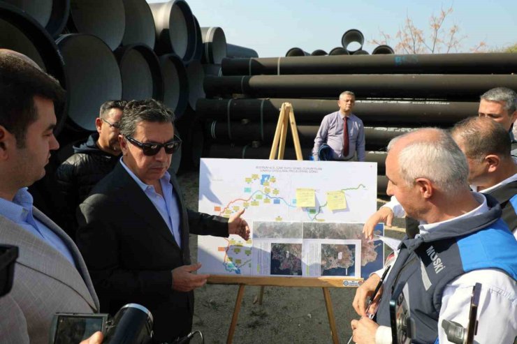 Bodrum’un arızalı içme suyu hatları yenileniyor