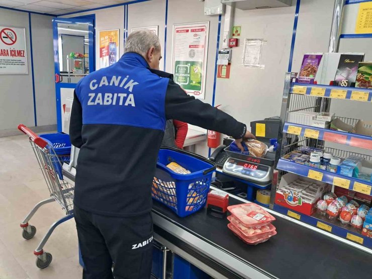 Canik’te marketlere Ramazan denetimi