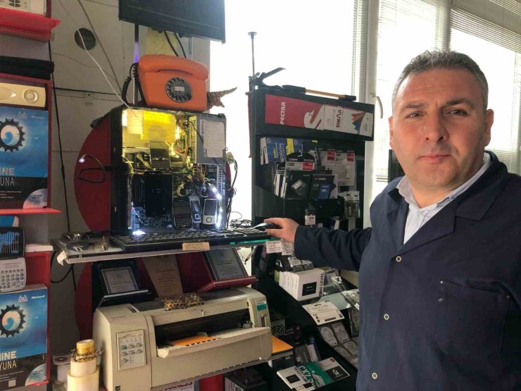 Esnafın 10 parmakta 10 marifet makinesi