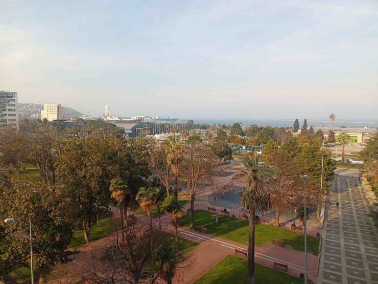 Samsun’un havasına ’kuvvetli enverziyon’ etkisi