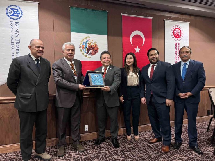 Konyalı firmalar Meksika’da 34 milyar dolarlık pazara adım attı