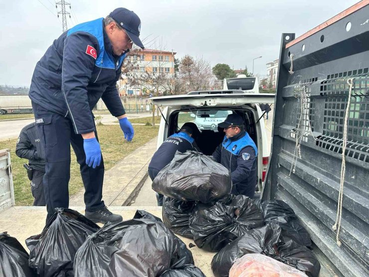 Ordu’da 300 kilogram kaçak ve kokmuş kuyruk yağına el konuldu
