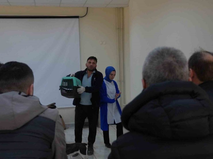 Hayvanları yakalama usulünü öğrendiler