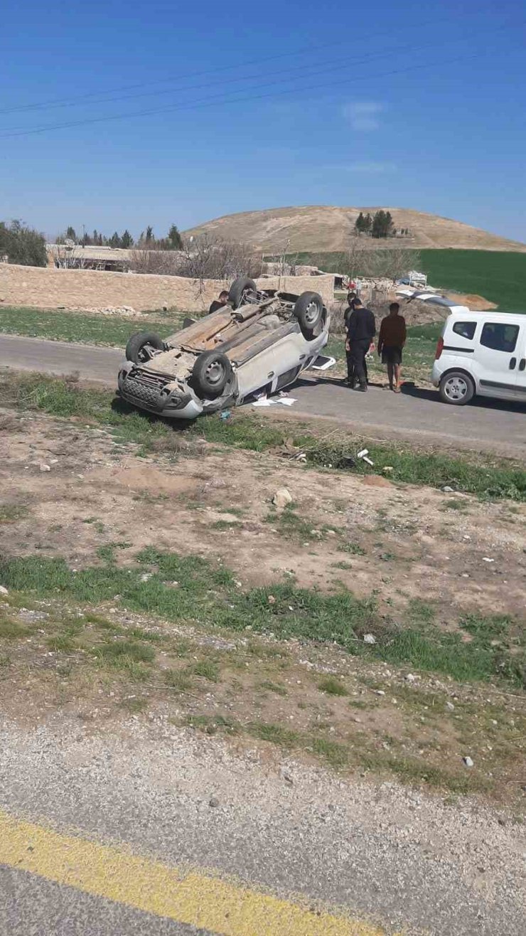 Mardin’de kontrolden çıkan SUV takla attı: 2 yaralı