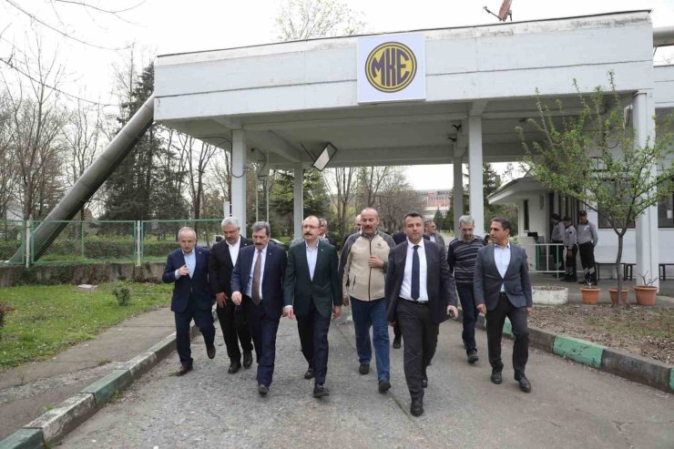 MKE Çarşamba Kampüsü’ndeki çalışmalar değerlendirildi