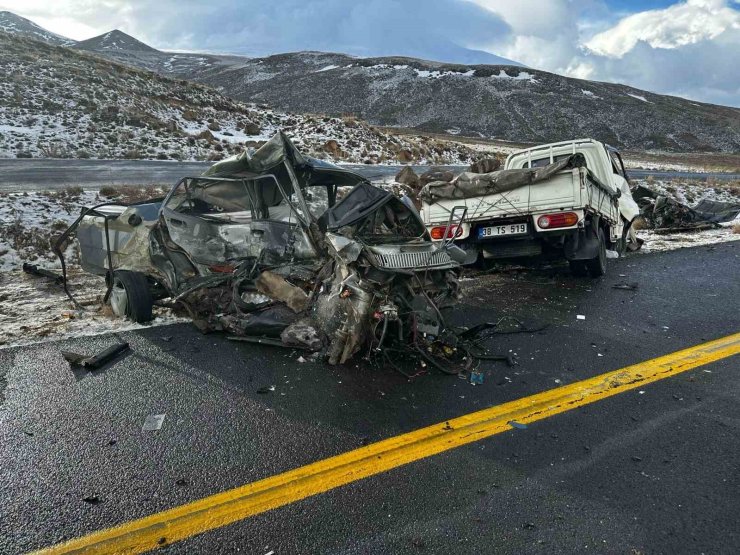 Kayseri’de feci kaza: 1 ölü, 1 yaralı