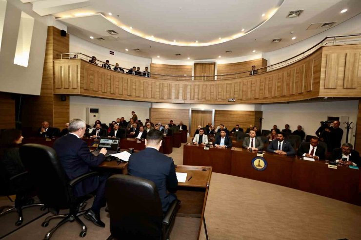 Şahinbey Belediyesi Nisan ayı meclis toplantısı yapıldı