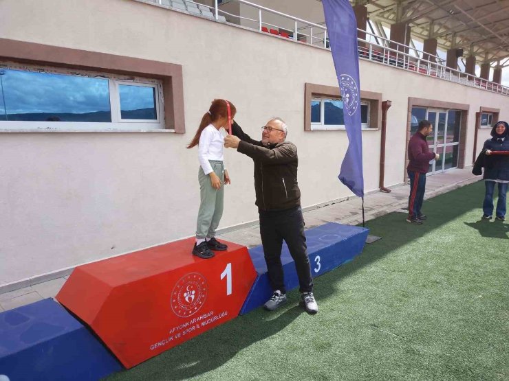 Afyonkarahisar’da atletizm müsabakaları sona erdi
