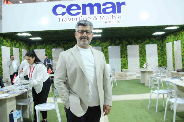 Marble İzmir’in gözdesi CEMAR standına yoğun ilgi