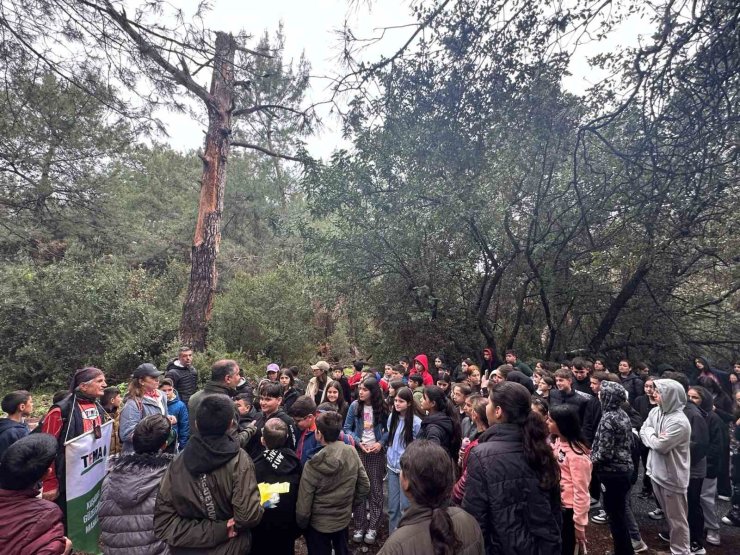 Milli Park Doğa Eğitim Merkezi, ortaokul öğrencilerini ağırladı