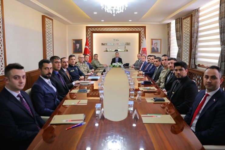 Bayburt’un asayiş konuları Genişletilmiş İl Güvenlik ve Asayiş Koordinasyon Toplantısı’nda değerlendirildi
