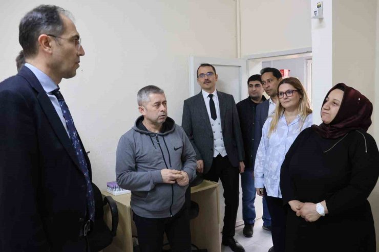 Erşan’dan aile sağlığı merkezlerine ziyaret