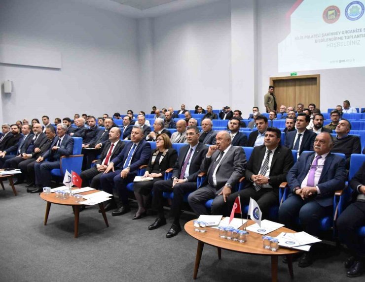 GSO-MEM’de Polateli Şahinbey Organize Sanayi Bölgesi bilgilendirme toplantısı düzenlendi