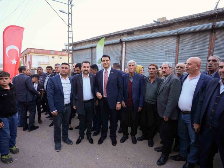 Başkan Yılmaz’a Kozluyazı’da coşkulu karşılama