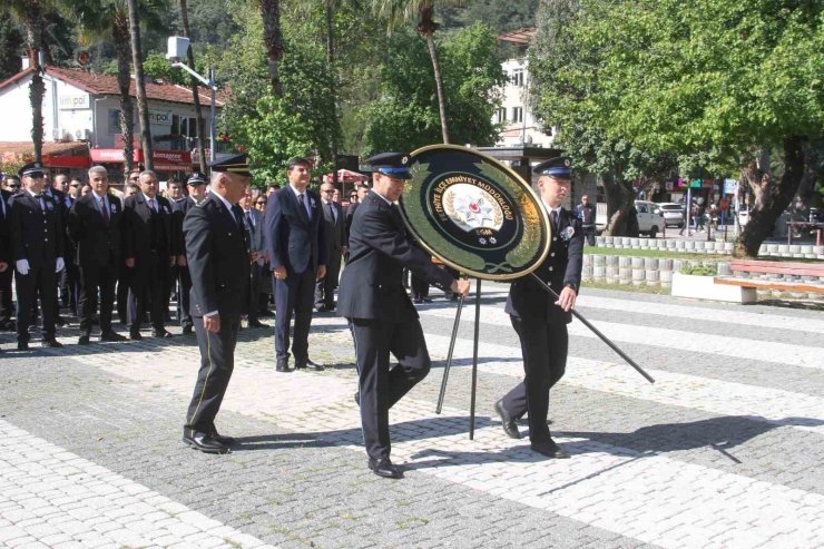 Fethiye’de Türk Polis Teşkilatının 180. Kuruluş Yıldönümü törenle kutlandı