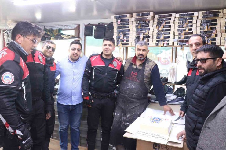 Malatya’da kavga ihbarına giden polis şaşkına döndü