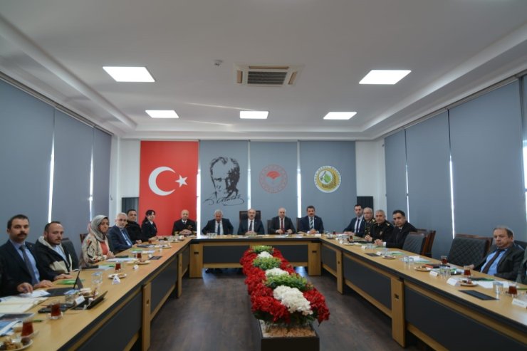 Çanakkale’de yangınlarla mücadele için koordinasyon toplantısı düzenlendi