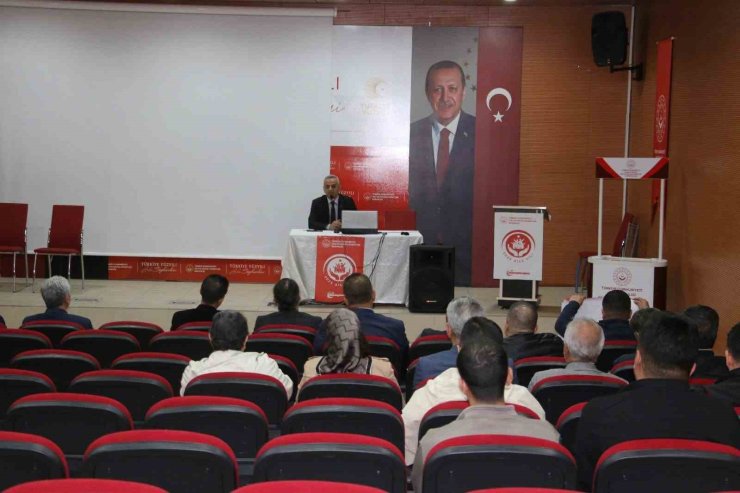 Elazığ’da SYDV temsilcileri ile toplantı düzenlendi