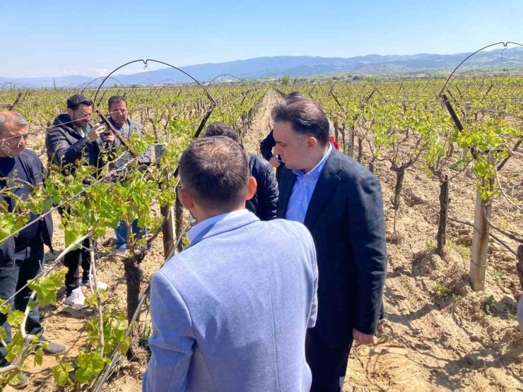 AK Parti’li Baybatur çiftçilerin sorunlarını dinledi