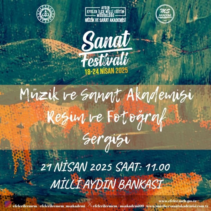 Efeler’de sanat festivali düzenlenecek