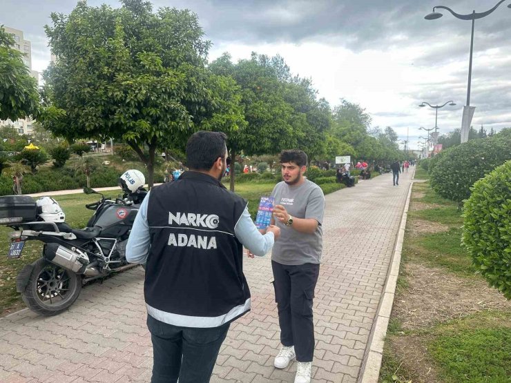 Adana’da 38 bin kişi uyuşturucu hakkında bilgilendirildi