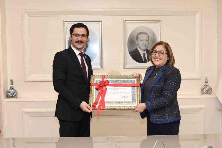 Gaziantep Büyükşehir’e iki önemli belge