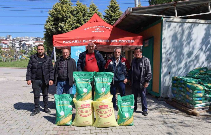 Çiftçiye yüzde 50 hibeli tohum ve gübre desteği