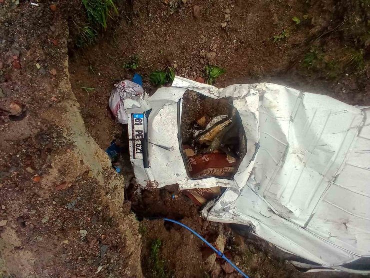 Trabzon’da trafik kazası: 1 yaralı