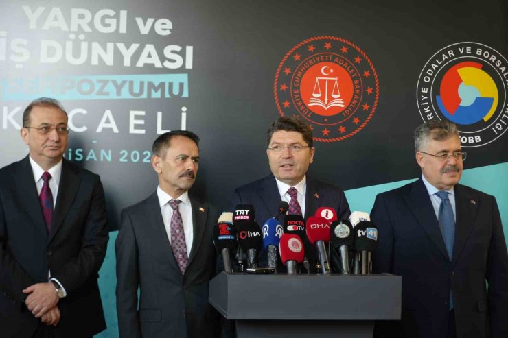 Adalet Bakanı Yılmaz Tunç: