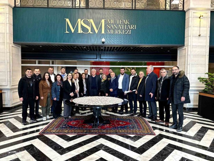 Kayseri Kent Konseyi’nden Mutfak Sanatları Merkezi’ne ziyaret