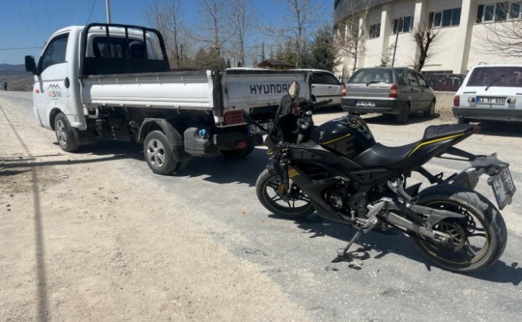 Tavşanlı’da trafik kazası, 1 yaralı
