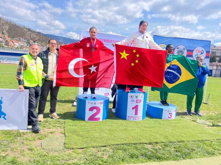 Mersinli sporcu dünya 2’ncisi oldu