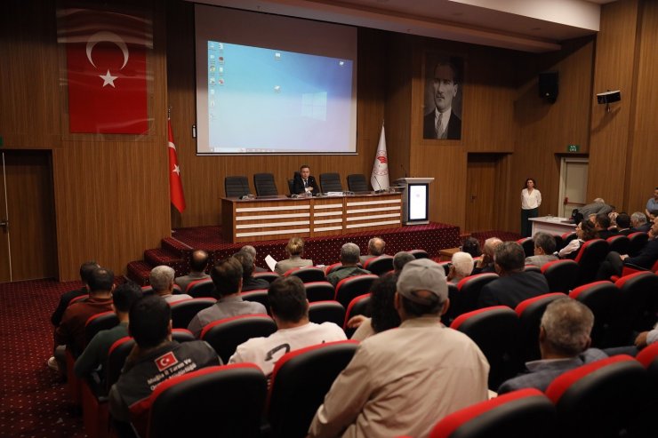 Muğla tarımsal kuraklık il kriz merkezi toplantısı gerçekleştirildi