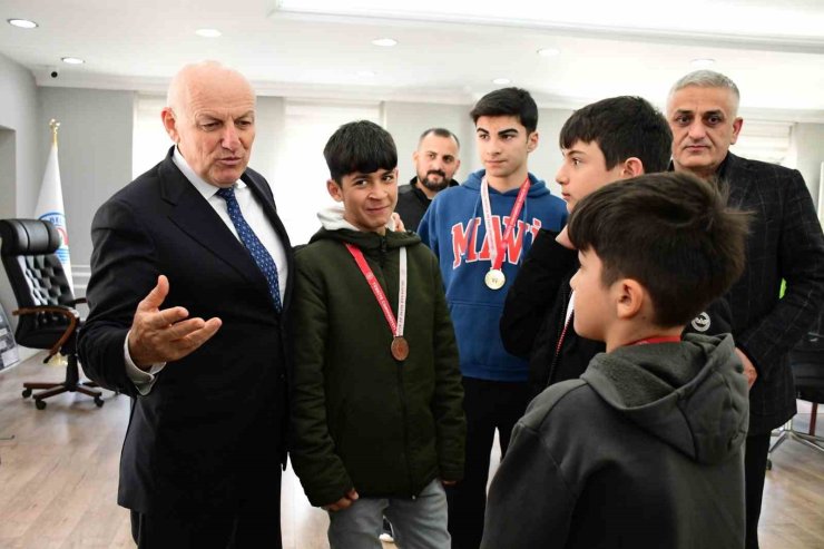 Başkan Kul: "Çabamız şampiyonlar yetiştirmek için"