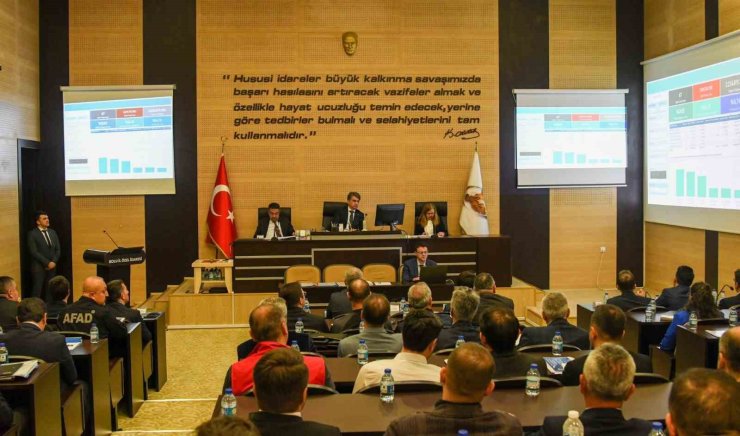 Bolu’da afetlere hazırlık