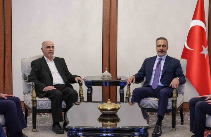 Dışişleri Bakanı Fidan, Hamas heyetiyle görüştü